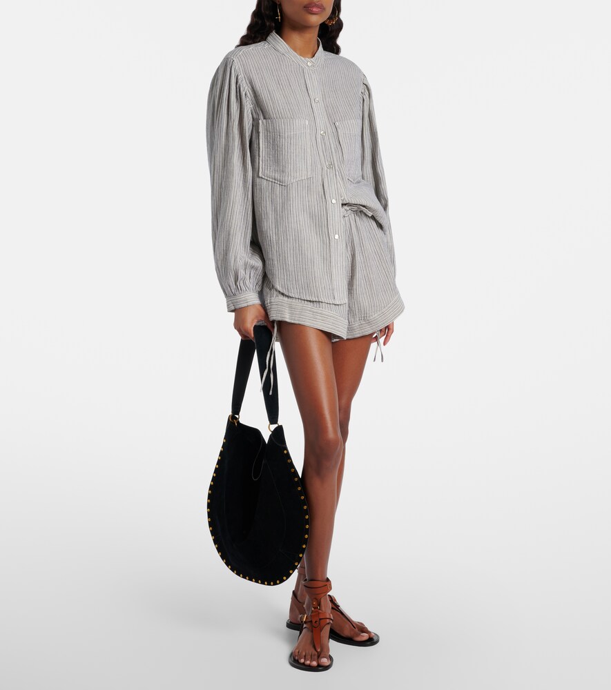 Marant Etoile Selvia striped cotton shirt