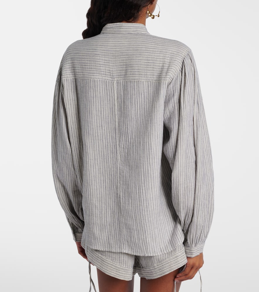 Selvia Striped Cotton Shirt
