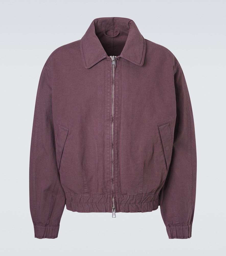 Our Legacy Command cotton and linen bomber jacket