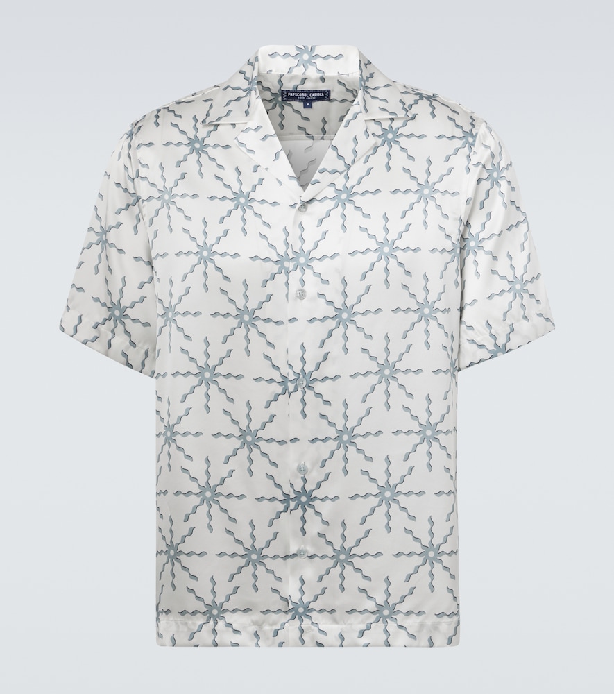 Frescobol Carioca Chemise Roberto imprime en soie 276 €