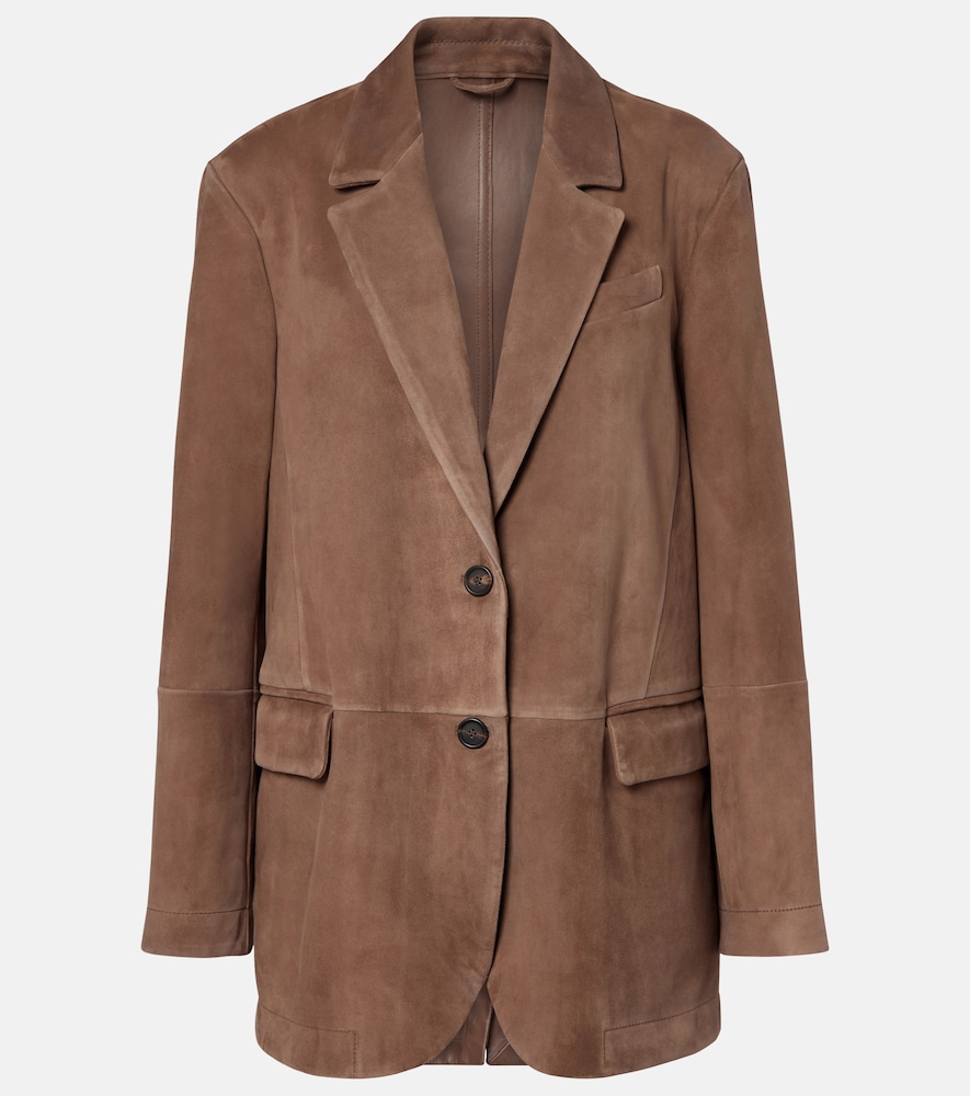 Brunello Cucinelli Blazer en daim 4410 €