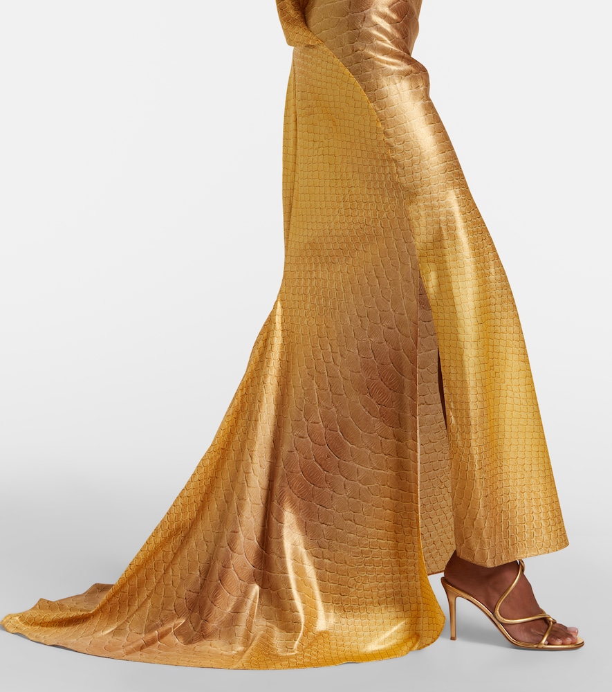  Roberto Cavalli Roberto Cavalli Robe Aus Seide 