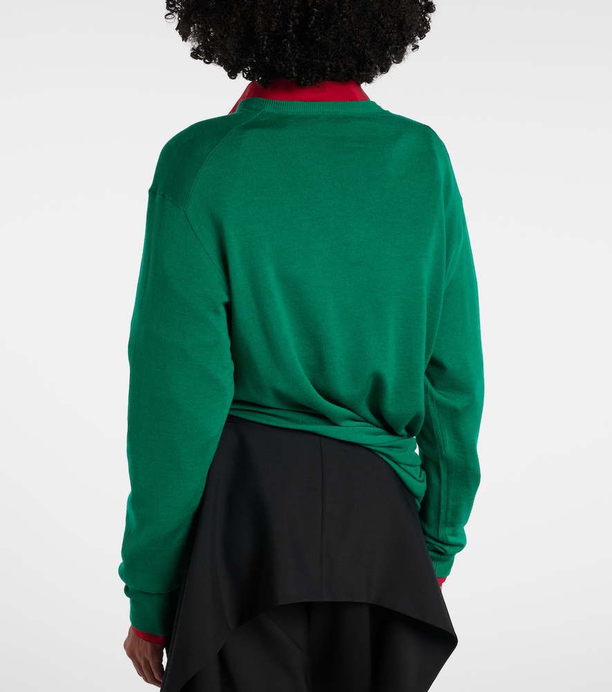  Loewe Loewe Pullover Double L Aus Wolle 