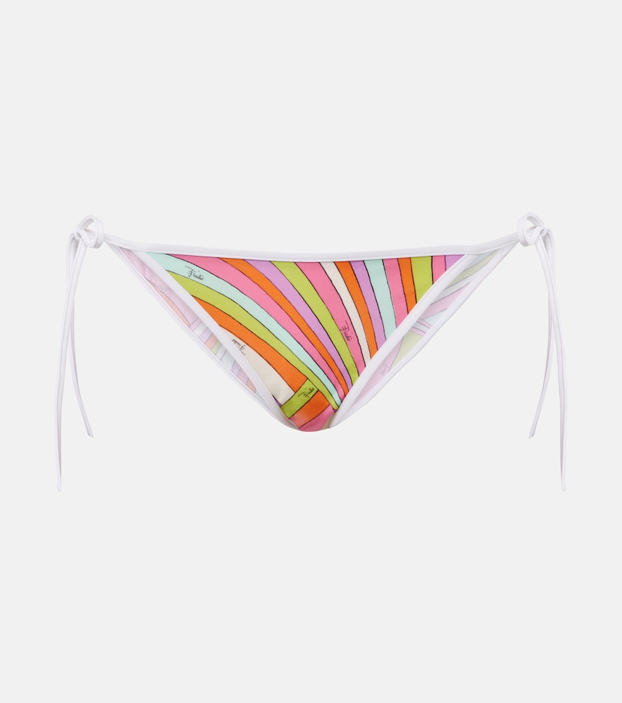 Pucci Women's Multicoloured Iride Bikini Bottoms UK Size 16 - Mytheresa