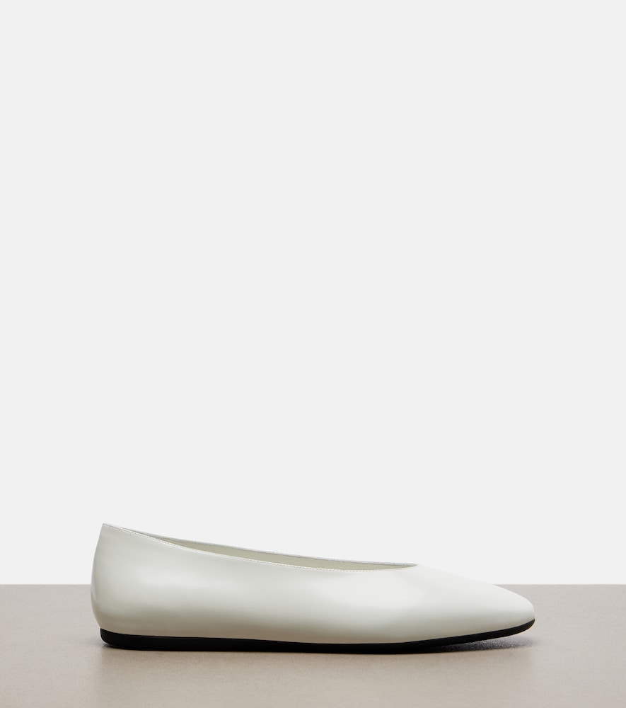  Prada Prada Leather Ballet Flats 