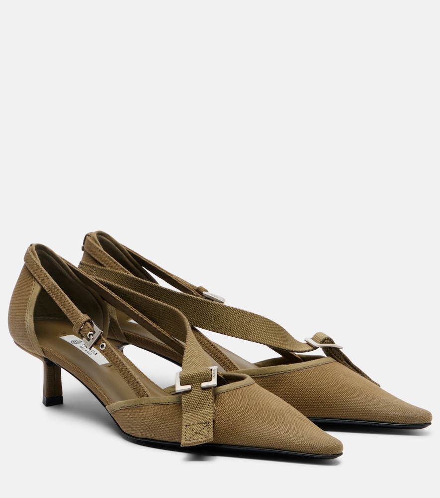Prada Canvas pumps