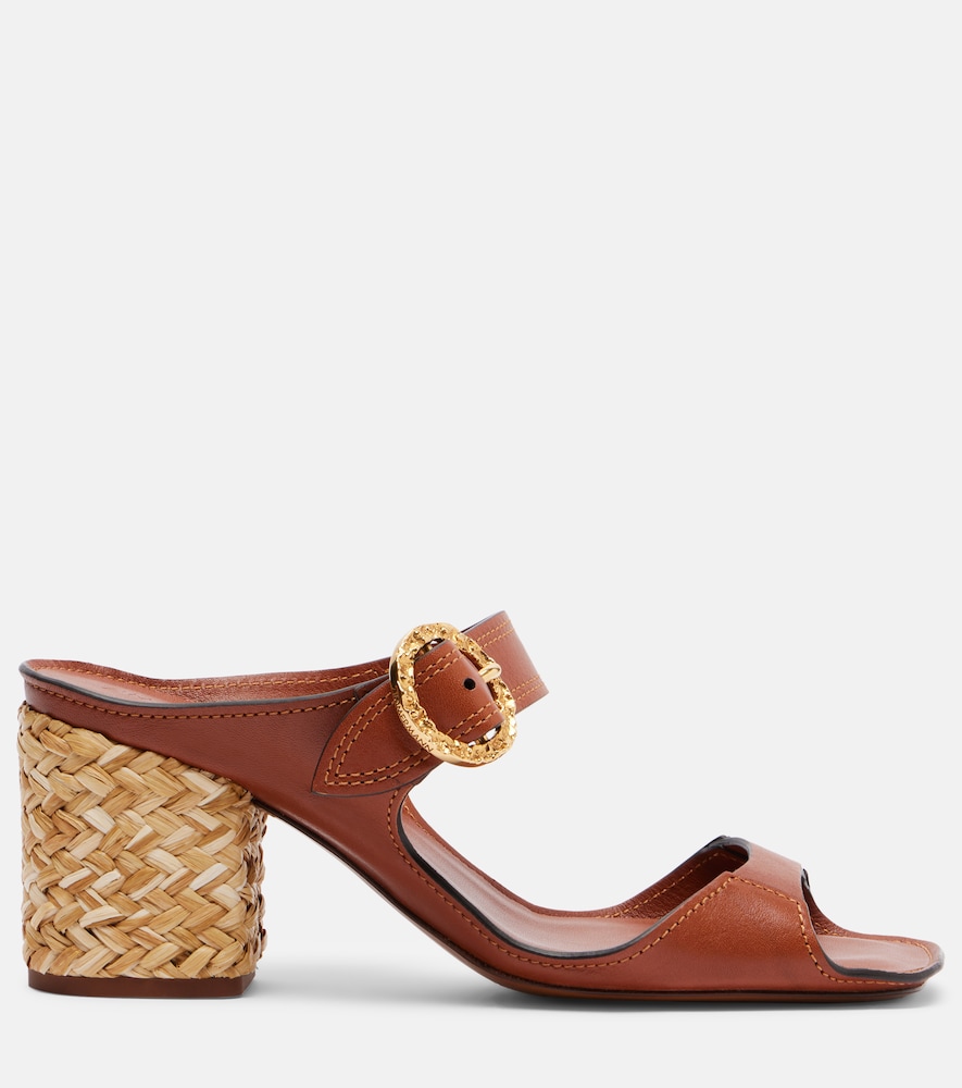 Zimmermann Zimmermann Solena Leather Mules 
