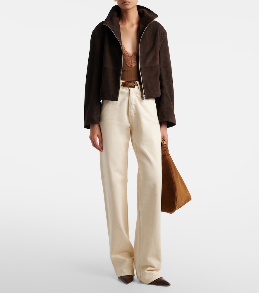  Nour Hammour Nour Hammour Etienne Suede Jacket 