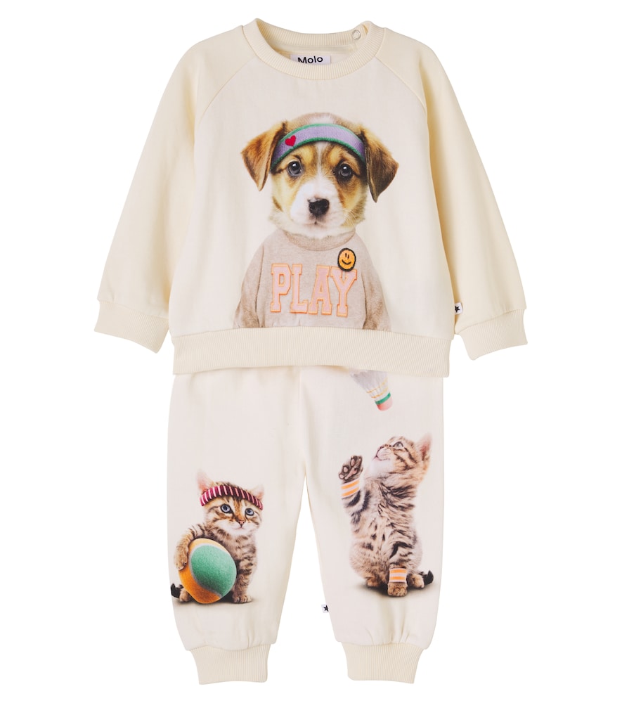 Baby – Felpa e pantaloni Disc e Simeon in cotone