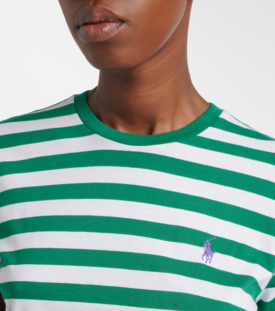 Polo Ralph Lauren Logo striped cotton jersey T-shirt | Thumbnail 5