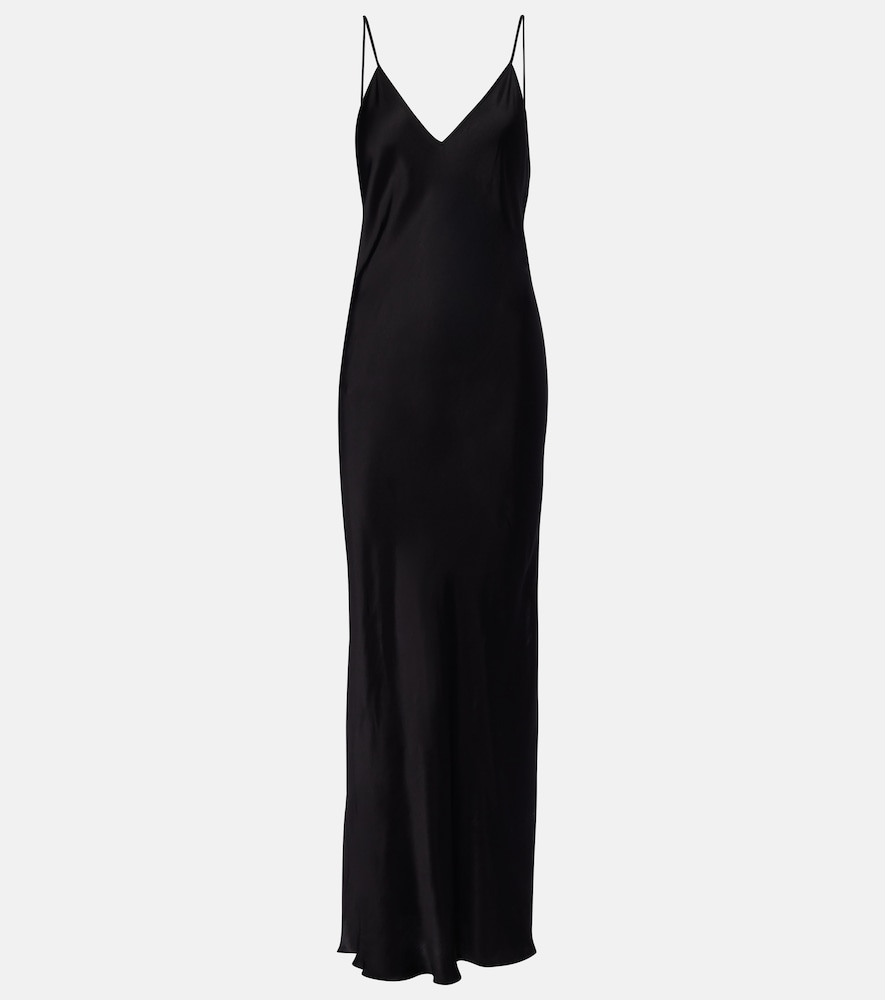 Maxikleid Nevana aus Satin