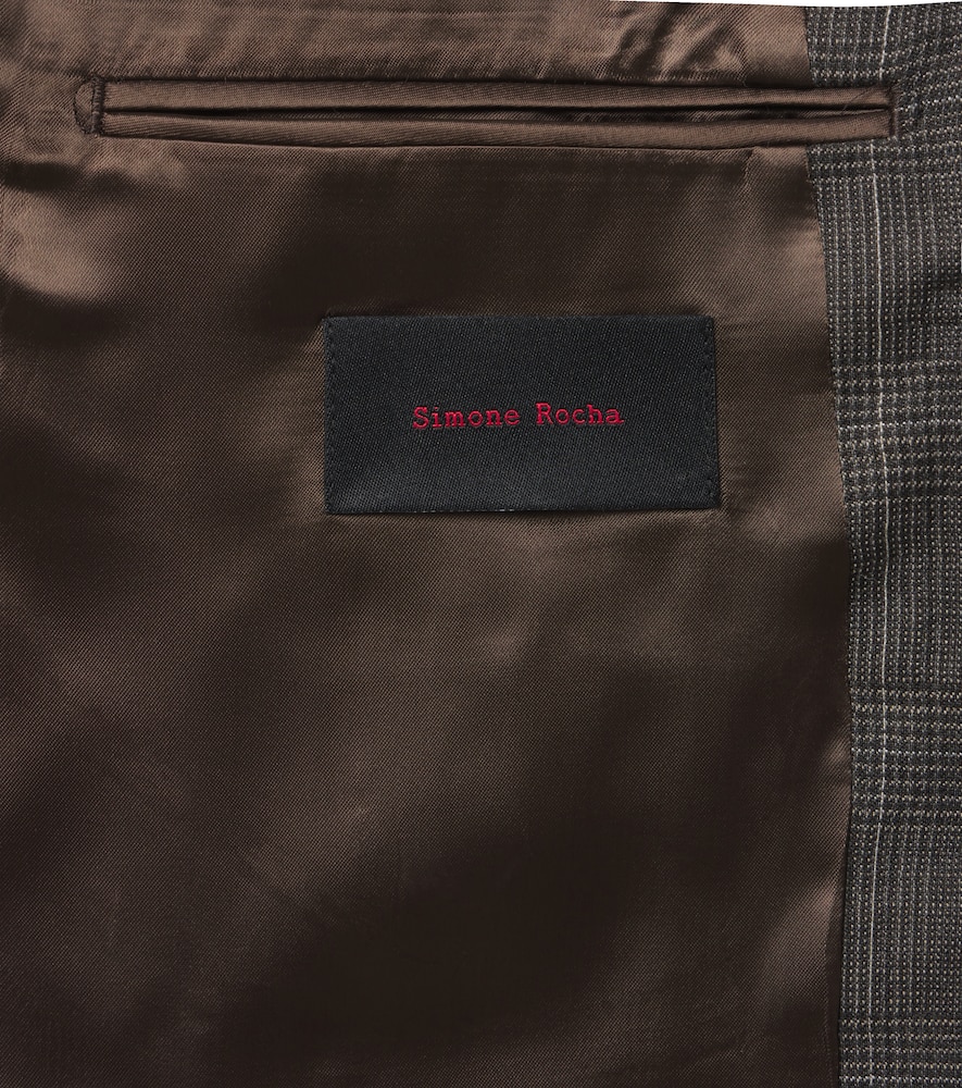 Checked Blazer