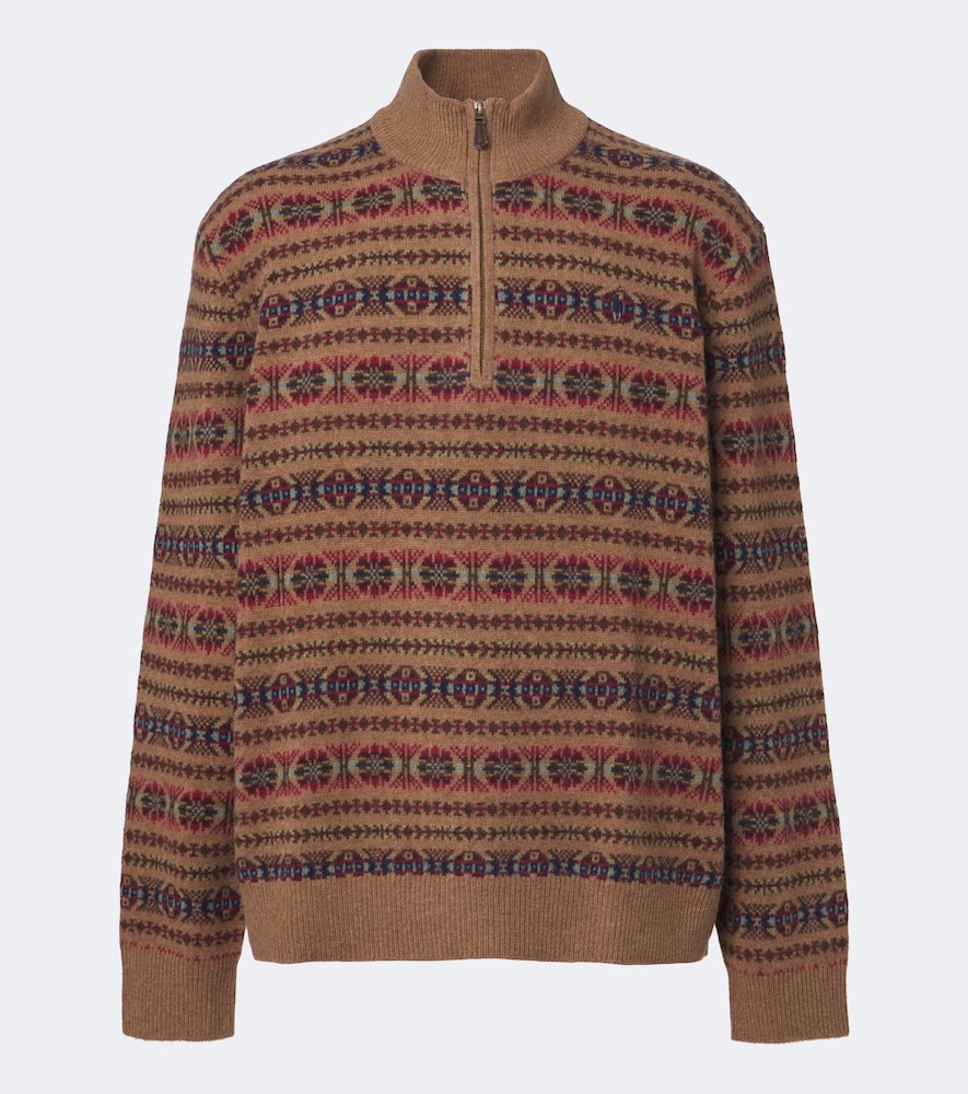 Pullover Fair Isle aus Wolle