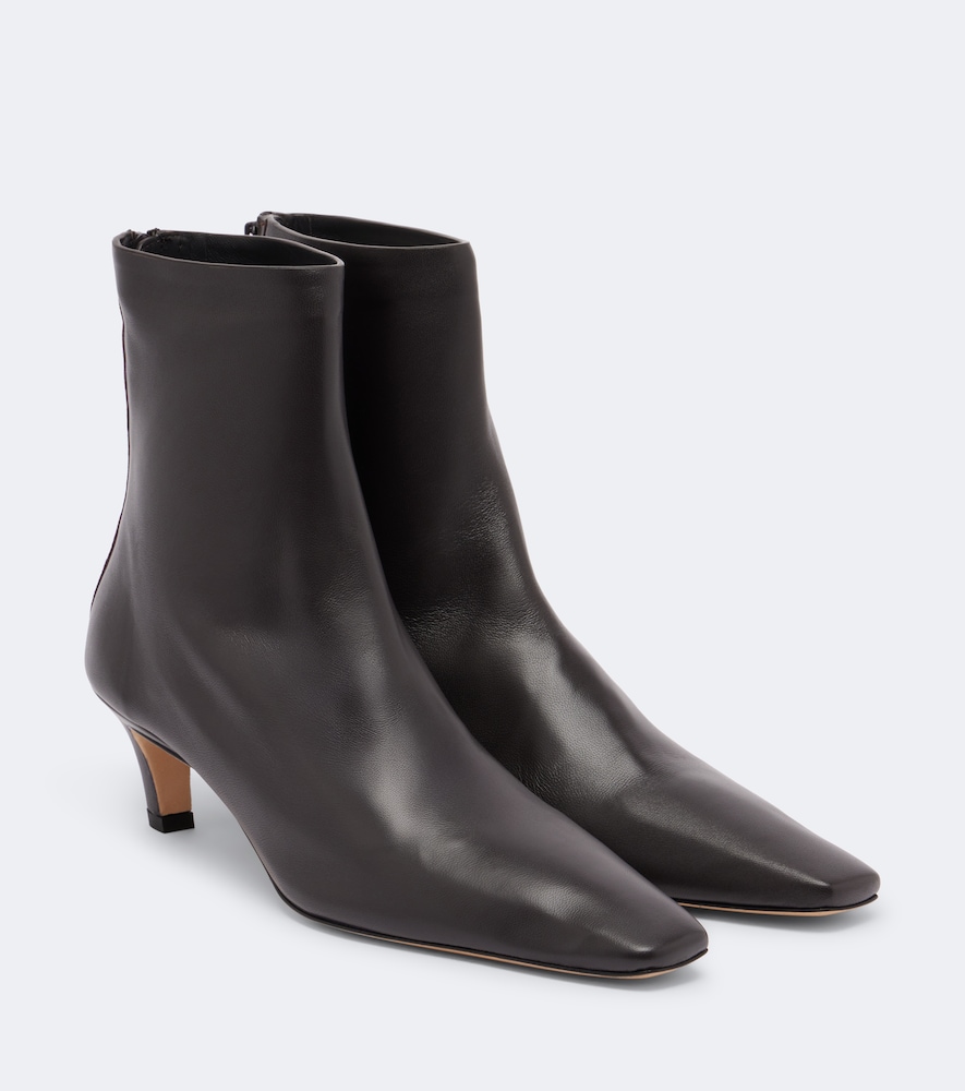 Ankle Boots aus Leder