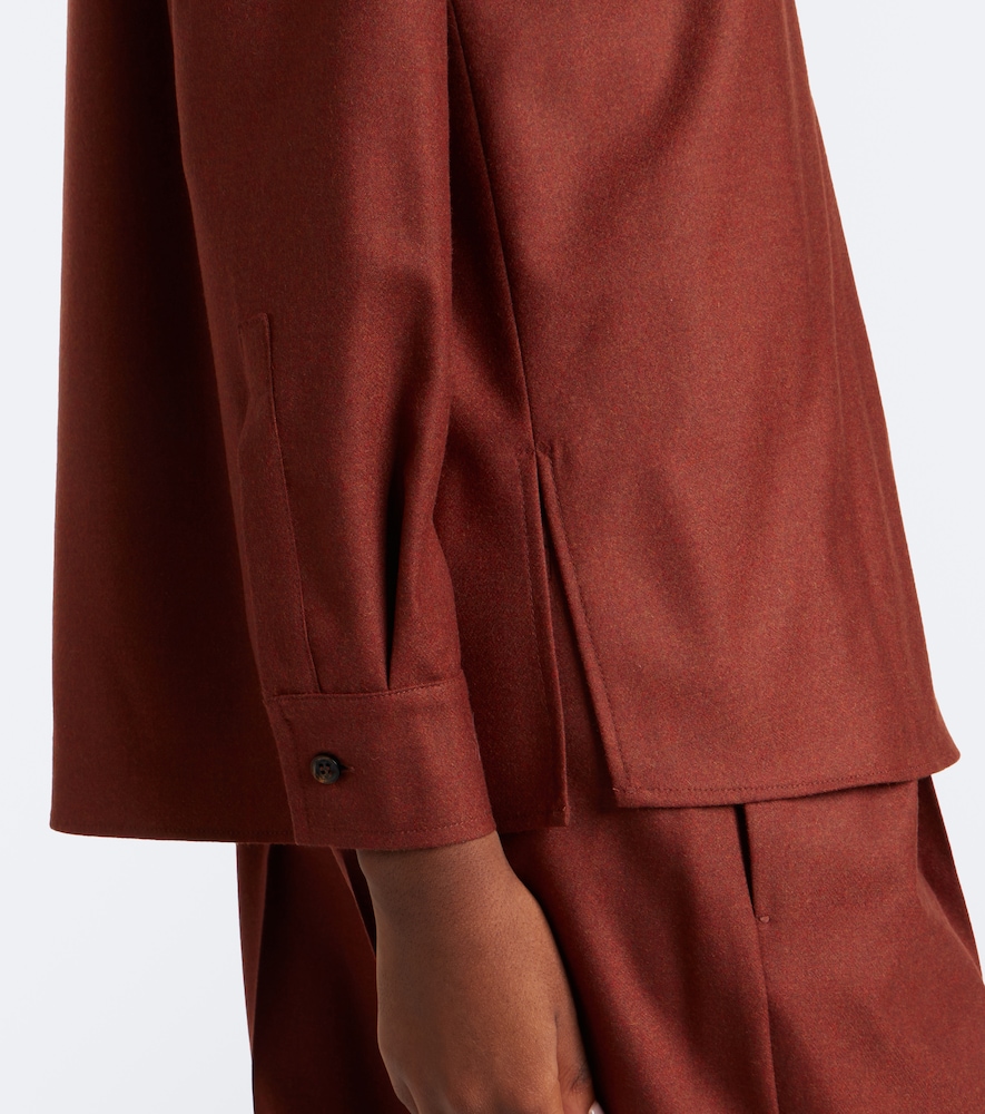 Cashmere-Blend Shirt