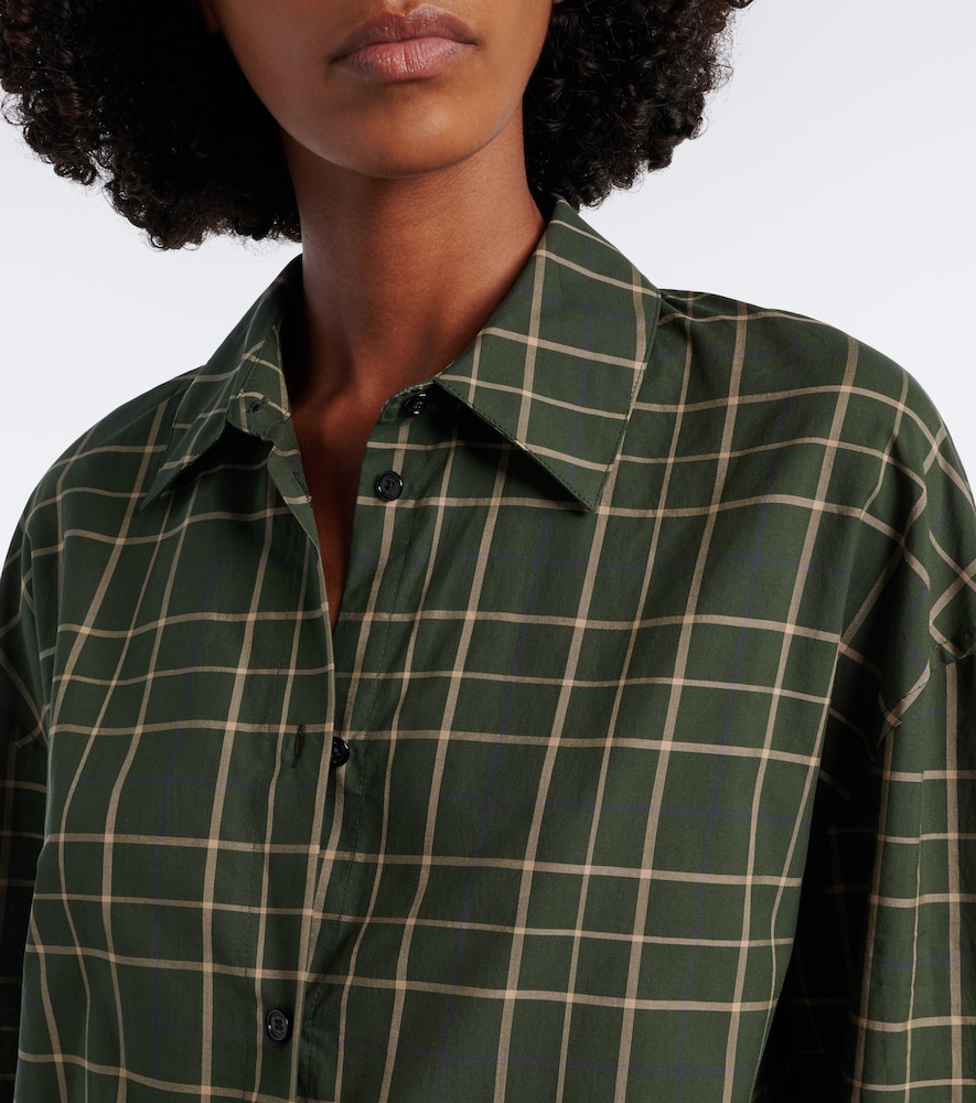 Checked Cotton Shirt