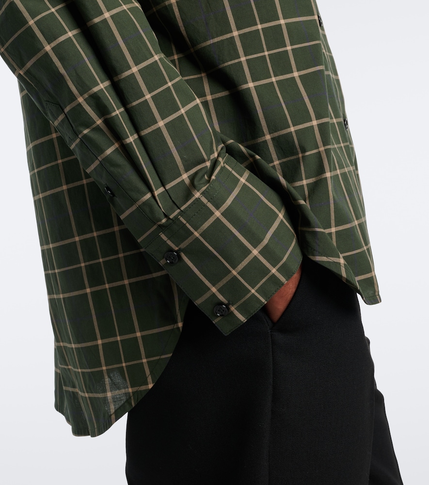 Checked Cotton Shirt