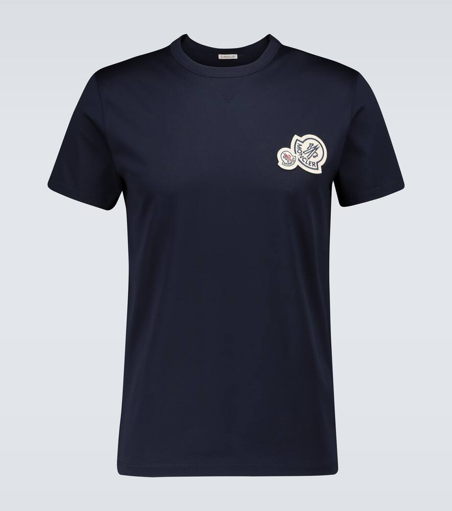 moncler t shirt double logo