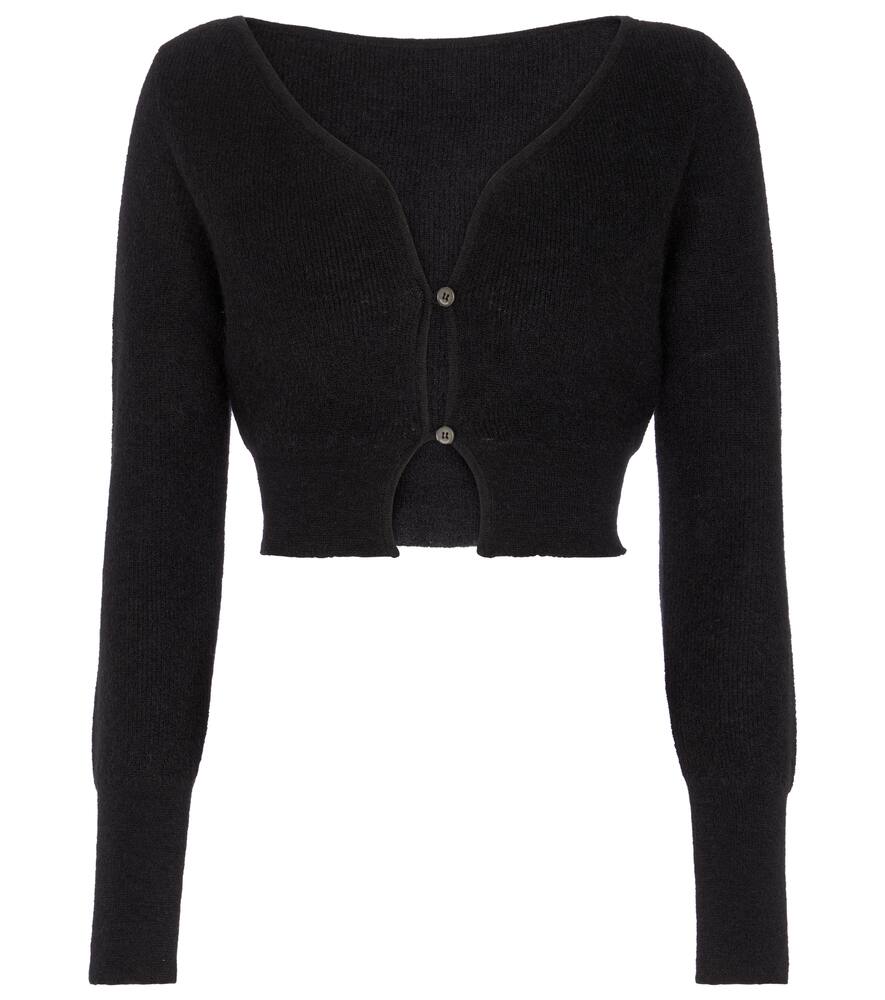 Jacquemus Le Cardigan Alzou cropped cardigan