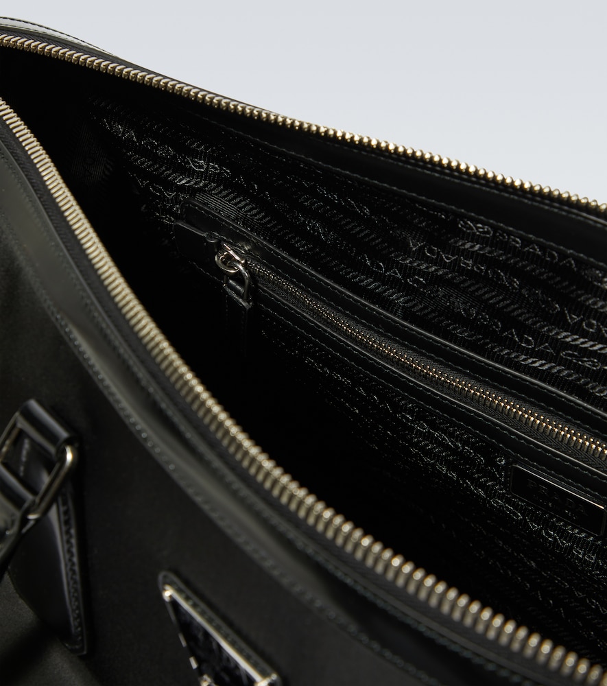  Prada Prada Weekender Mit Leder 
