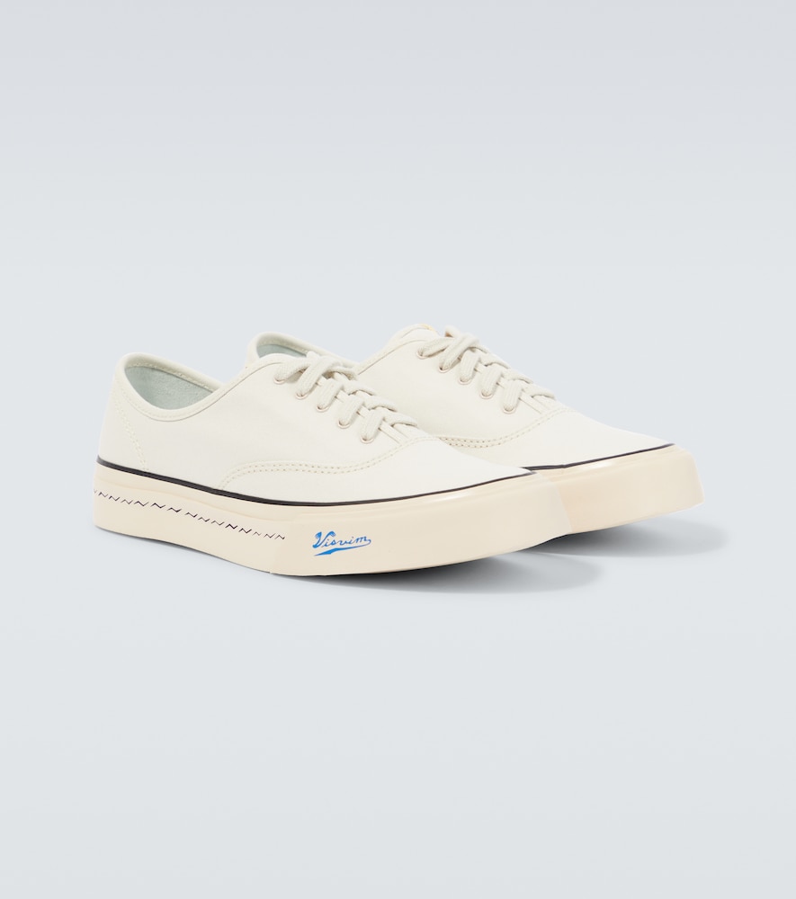 Visvim Logan Deck Lo Sipe canvas sneakers | Smart Closet