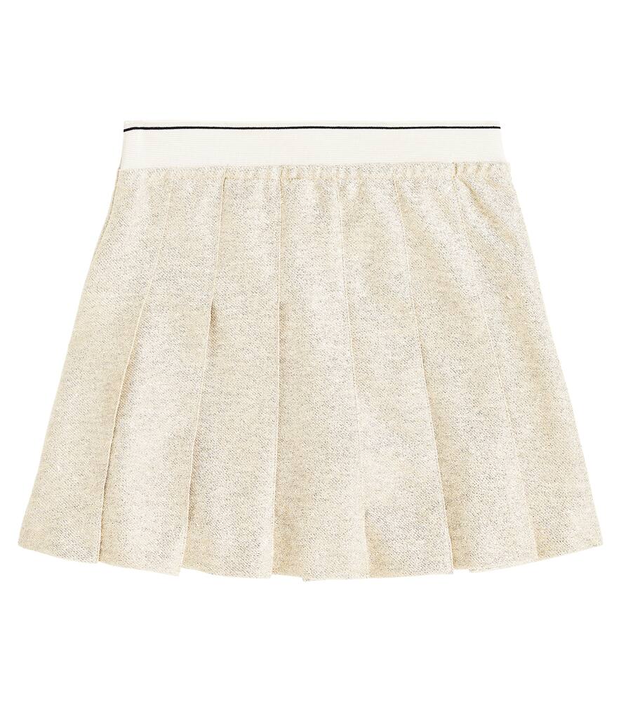 Shop Brunello Cucinelli Pleated Tennis Skirt In Weiss