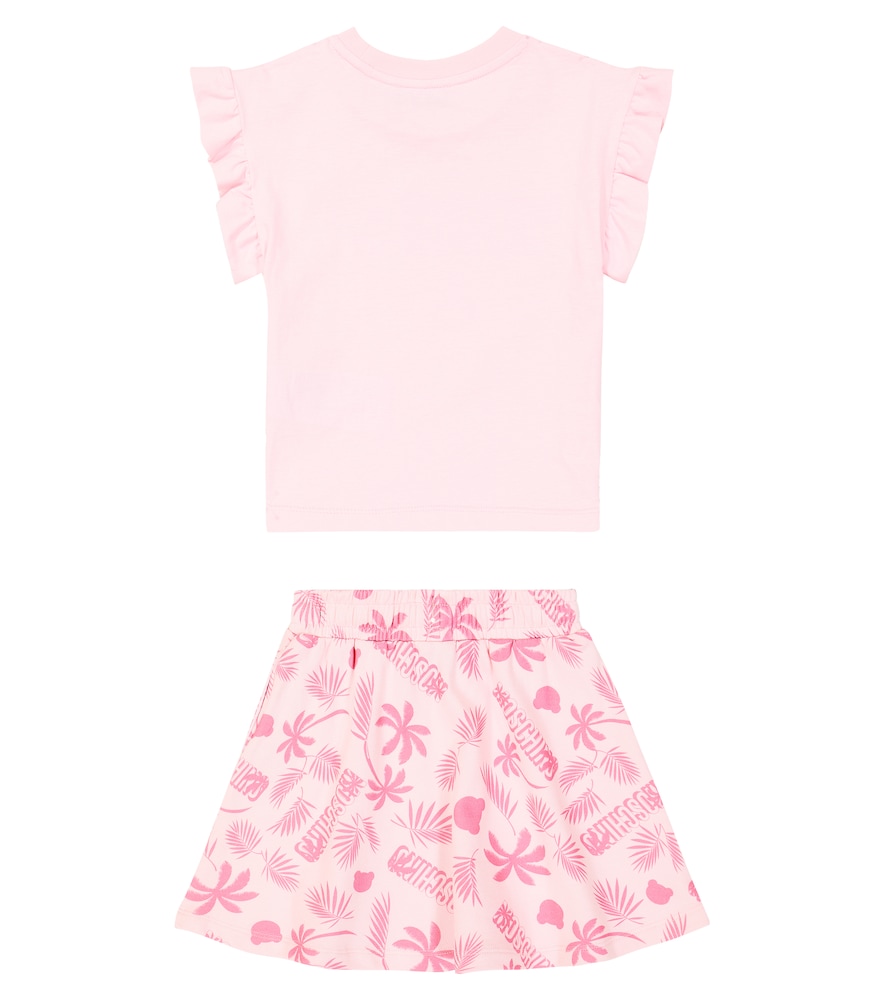  Moschino Kids Moschino Kids Set Aus Top Und Rock Aus Baumwolle 