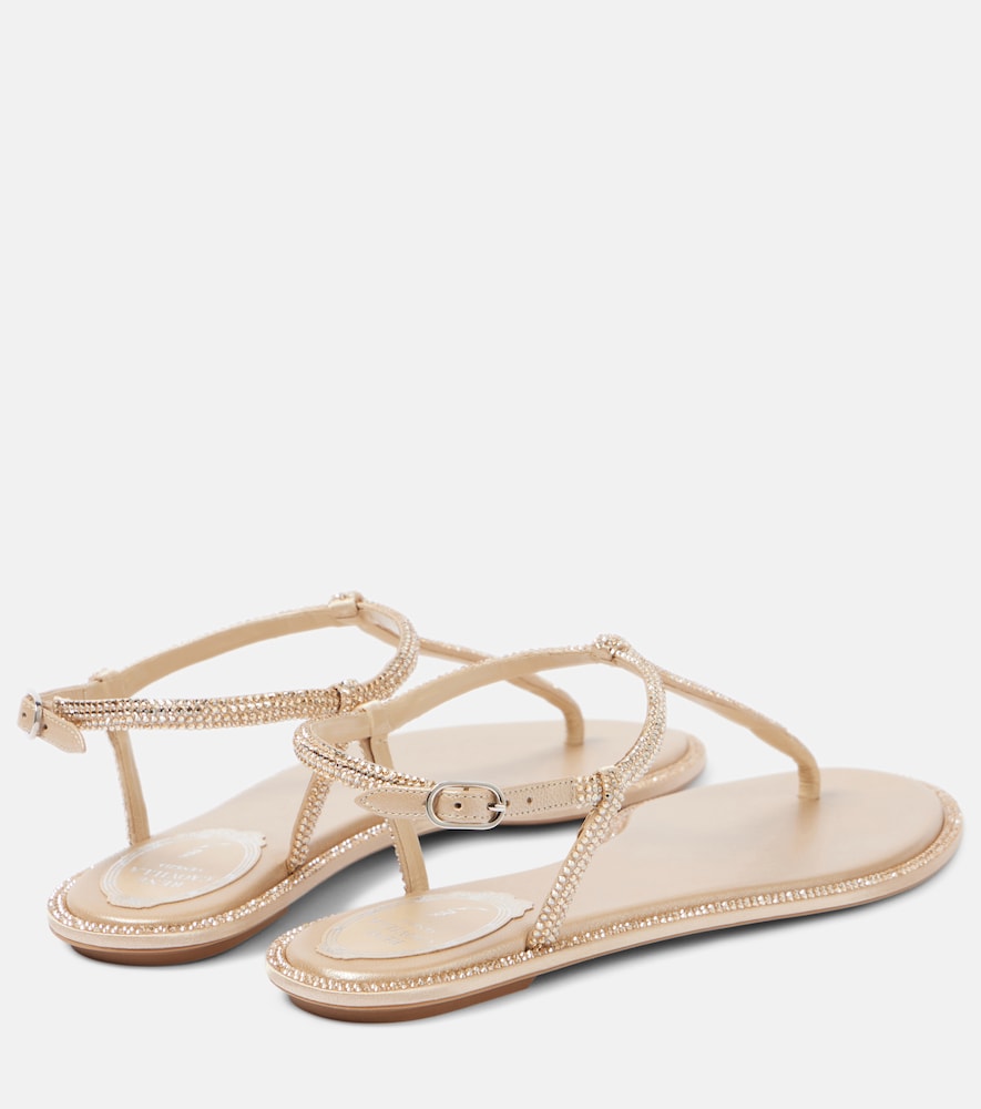  Rene Caovilla Rene Caovilla Sandalen Diana Mit Kristallen 