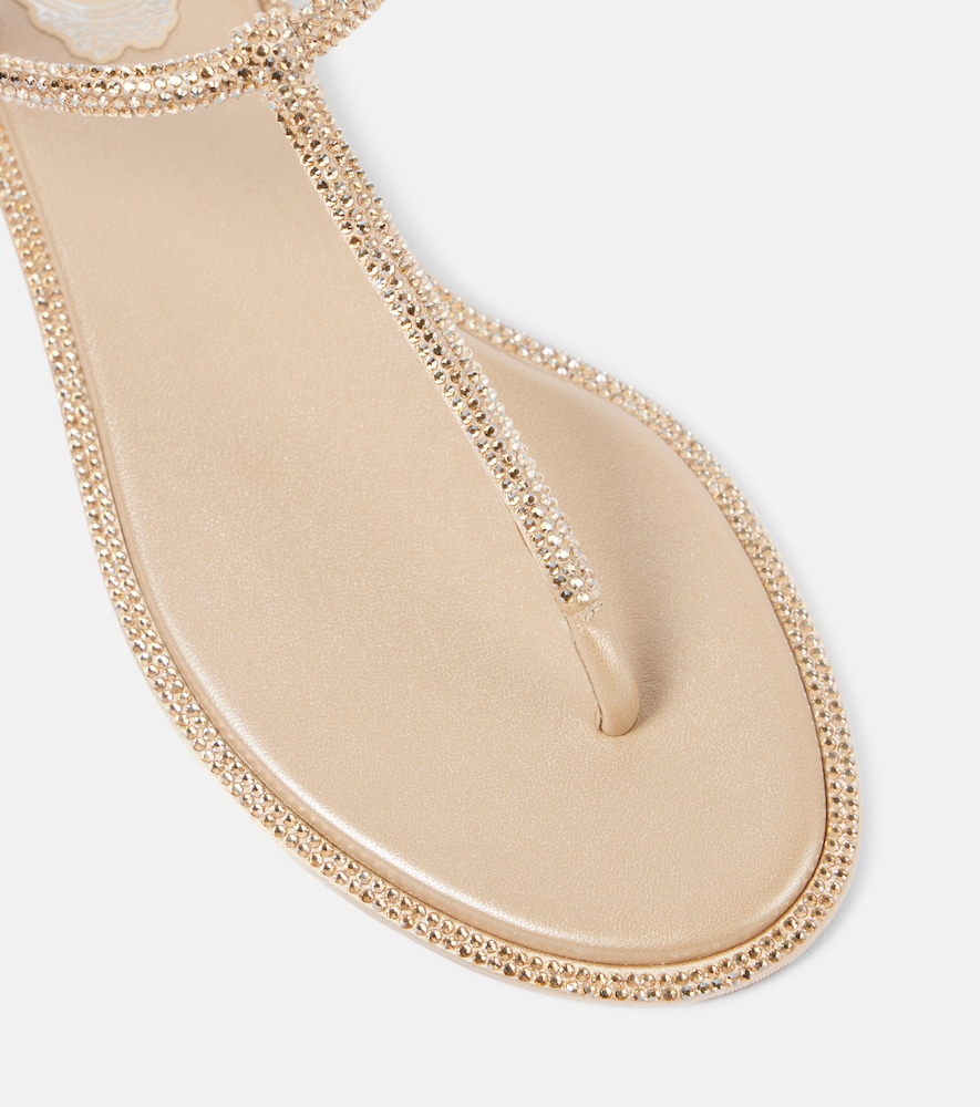  Rene Caovilla Rene Caovilla Sandalen Diana Mit Kristallen 