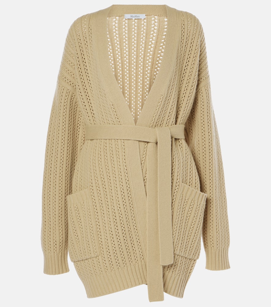 Max Mara Balzac wool and cashmere cardigan