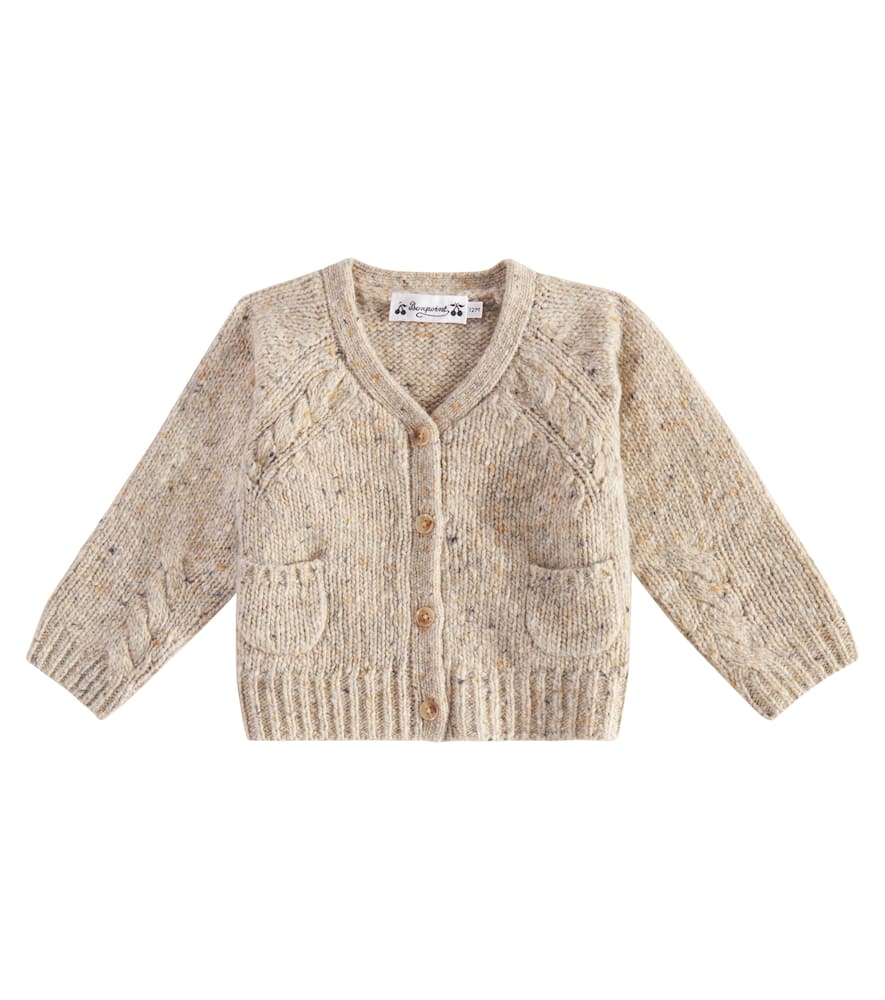 Bonpoint Baby wool-blend cardigan