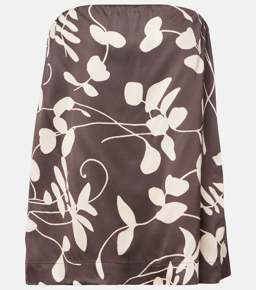 Chambien floral off-shoulder top
