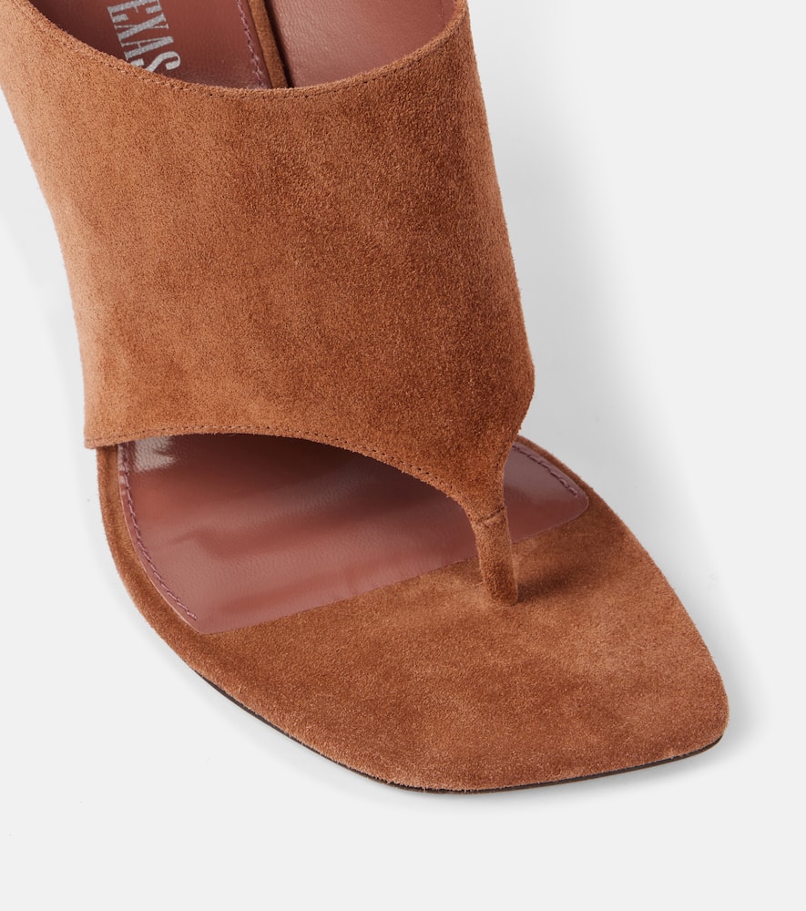 Paris Texas Lorena 100 Suede Thong Sandals