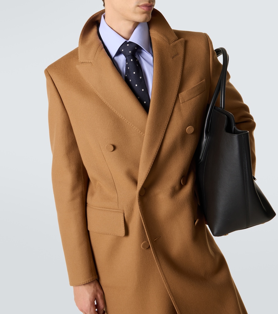  Tom Ford Tom Ford Double-breasted Wool And Cashmere Coat 