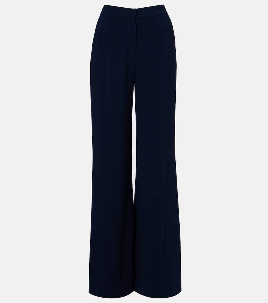 Elie Saab Wide-leg Pants In Blue