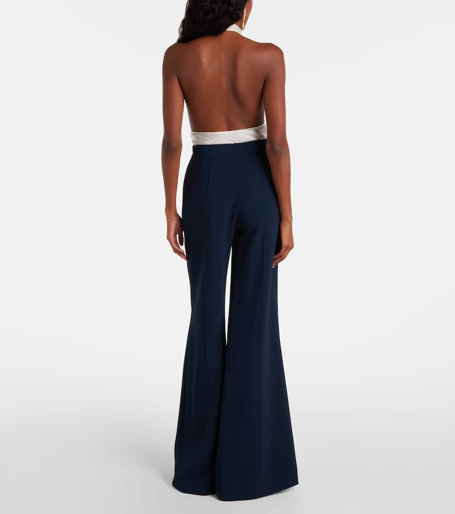 Elie Saab Wide-leg Pants In Blue