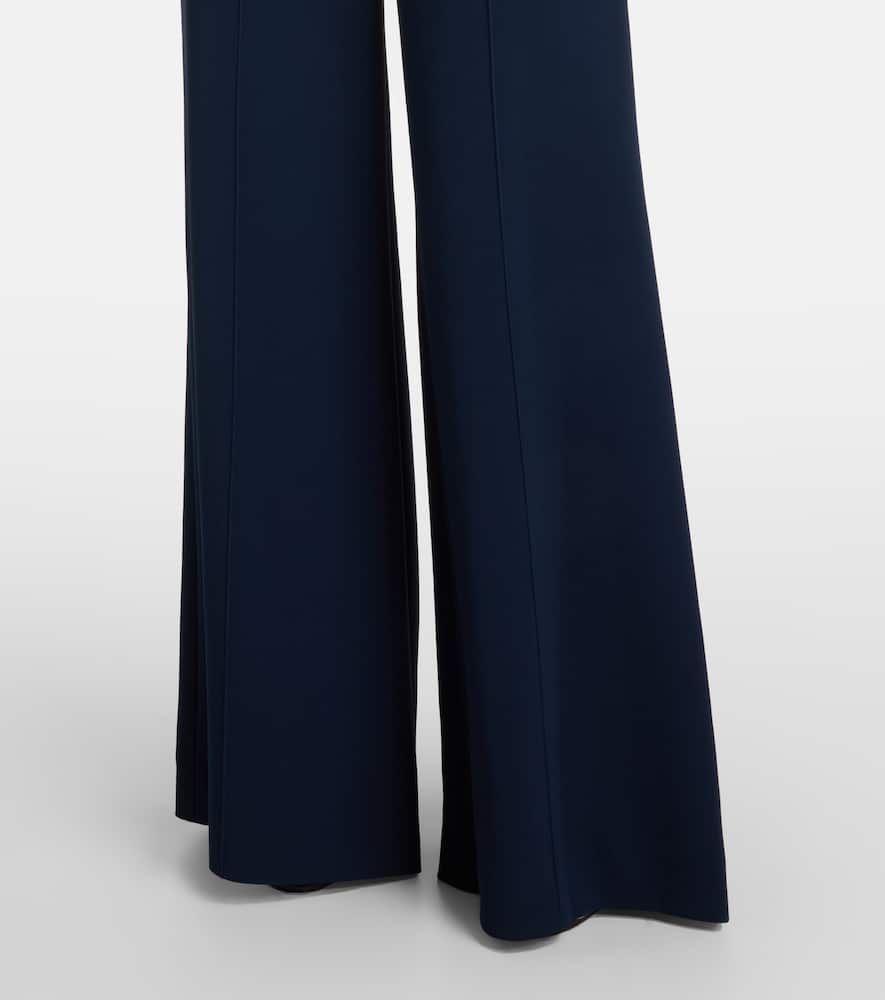 Elie Saab Wide-leg Pants In Blue