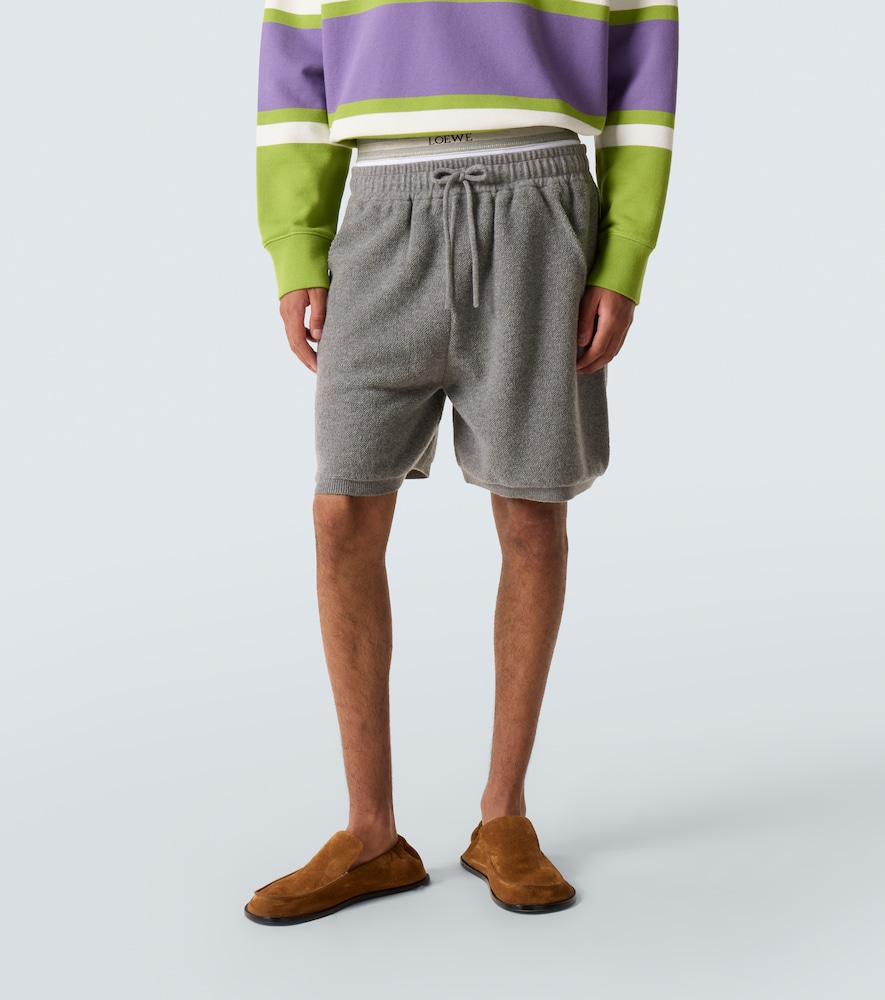  Loewe Loewe Shorts Aus Einem Wollgemisch 