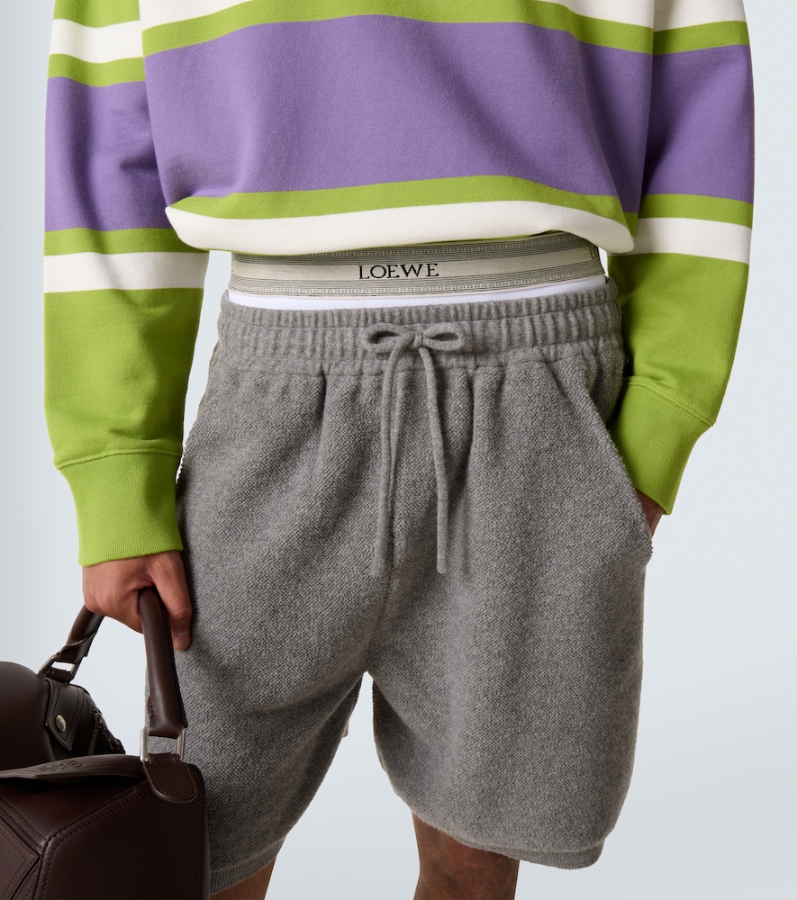  Loewe Loewe Shorts Aus Einem Wollgemisch 