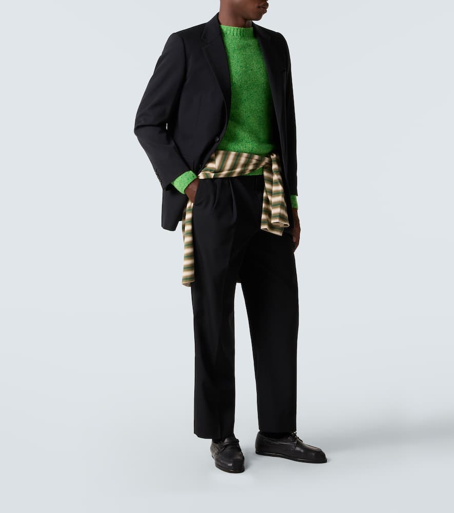 Auralee Cashmere Sweater In Green