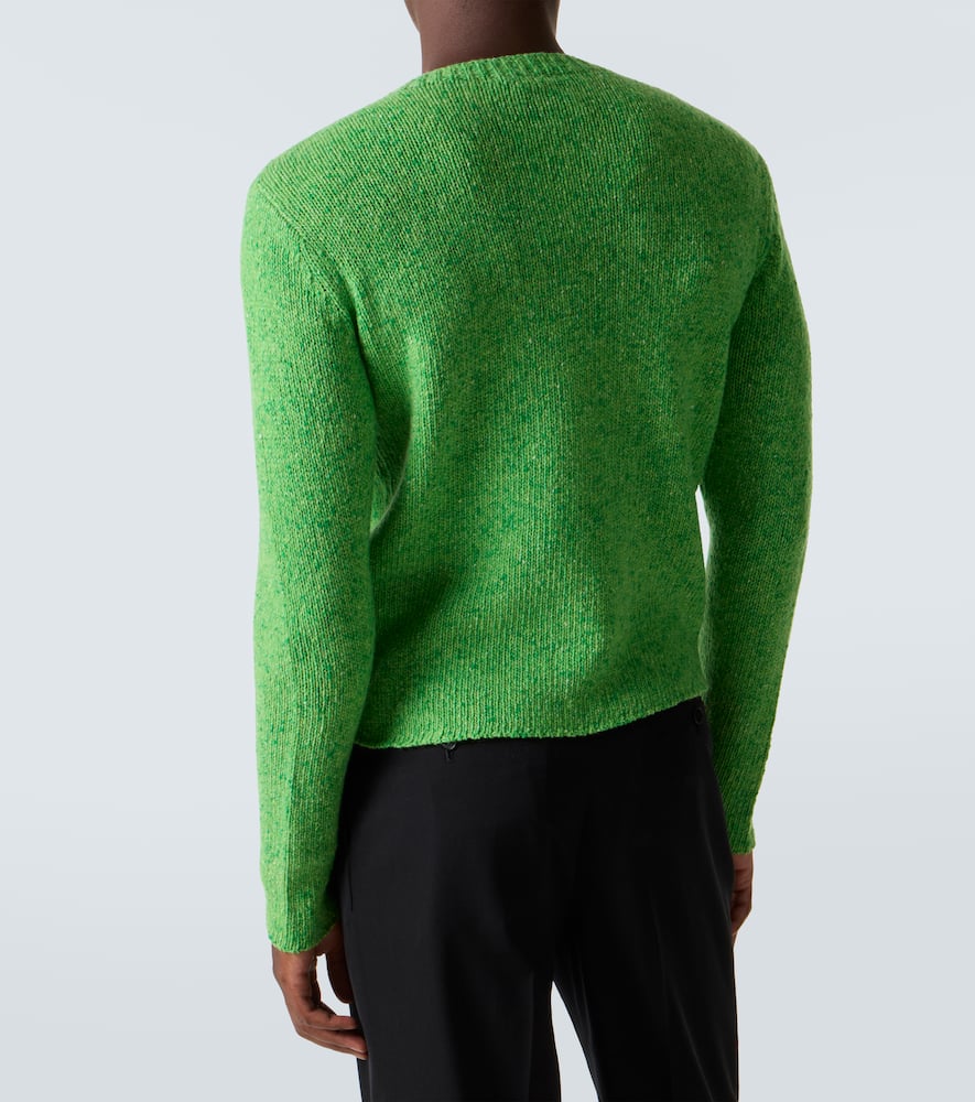 Auralee Cashmere Sweater In Green