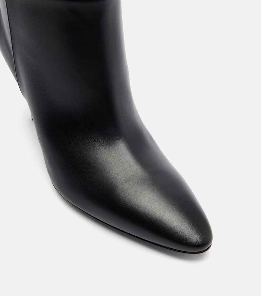 Elise 85 Leather Mid-Calf Boots