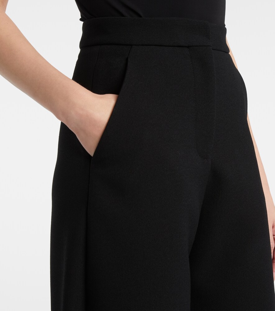  Alaia Alaã¯a Wool-blend Barrel-leg Pants 