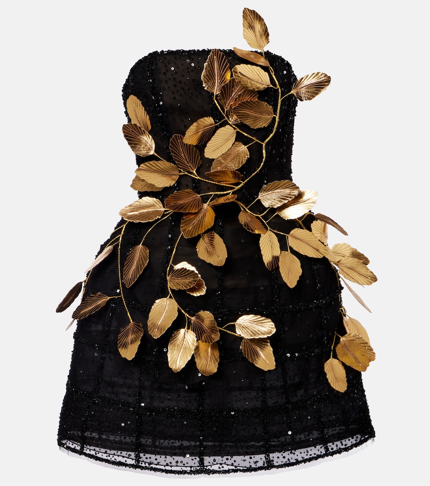 Oscar de la Renta Embellished sequined cocktail dress | Thumbnail 7 Oscar de la Renta Embellished sequined cocktail dress | Thumbnail 7