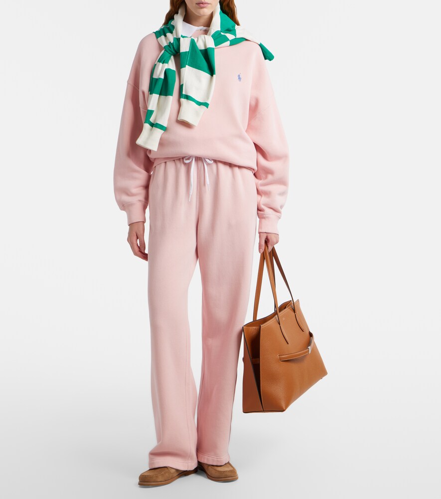 Polo Ralph Lauren Cotton-blend fleece sweatshirt