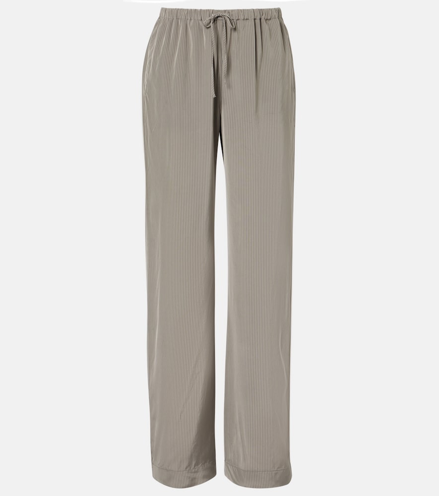 Róhe Striped Wide-Leg Pants