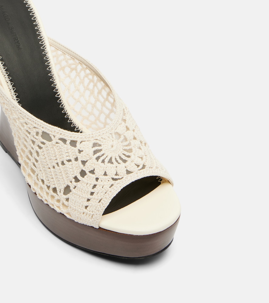  Magda Butrym Magda Butrym Wedges 115 Aus Häkelstrick 