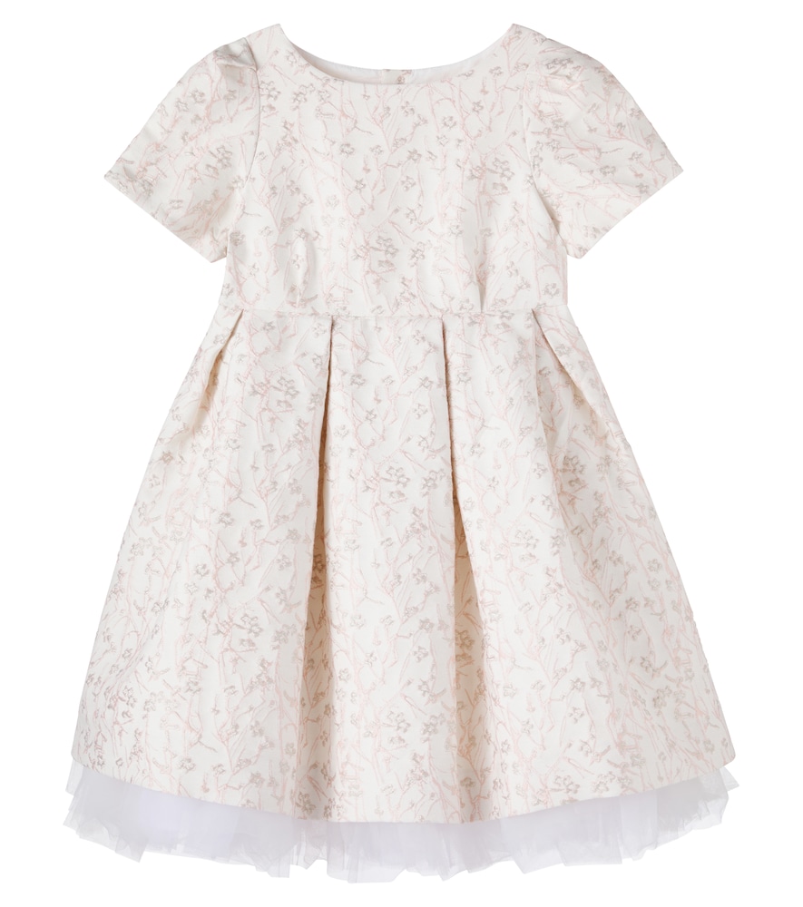 Bonpoint Lilibet floral cotton-blend dress