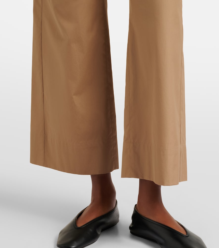  's Max Mara 's Max Mara Culottes Argento Aus Baumwolle 
