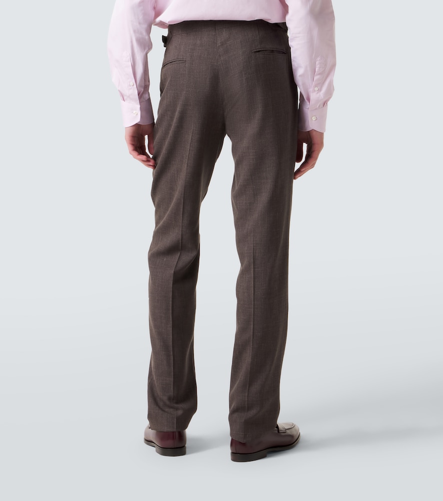 Wool, Silk, And Linen Suit